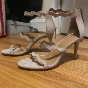 J. Crew scalloped heels